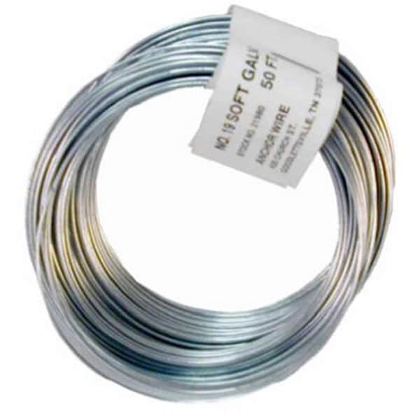 Hillman Fasteners 123175 330 ft. 12.5; Galvanized Smooth Wire